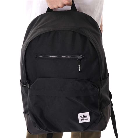 black and white adidas original backpack